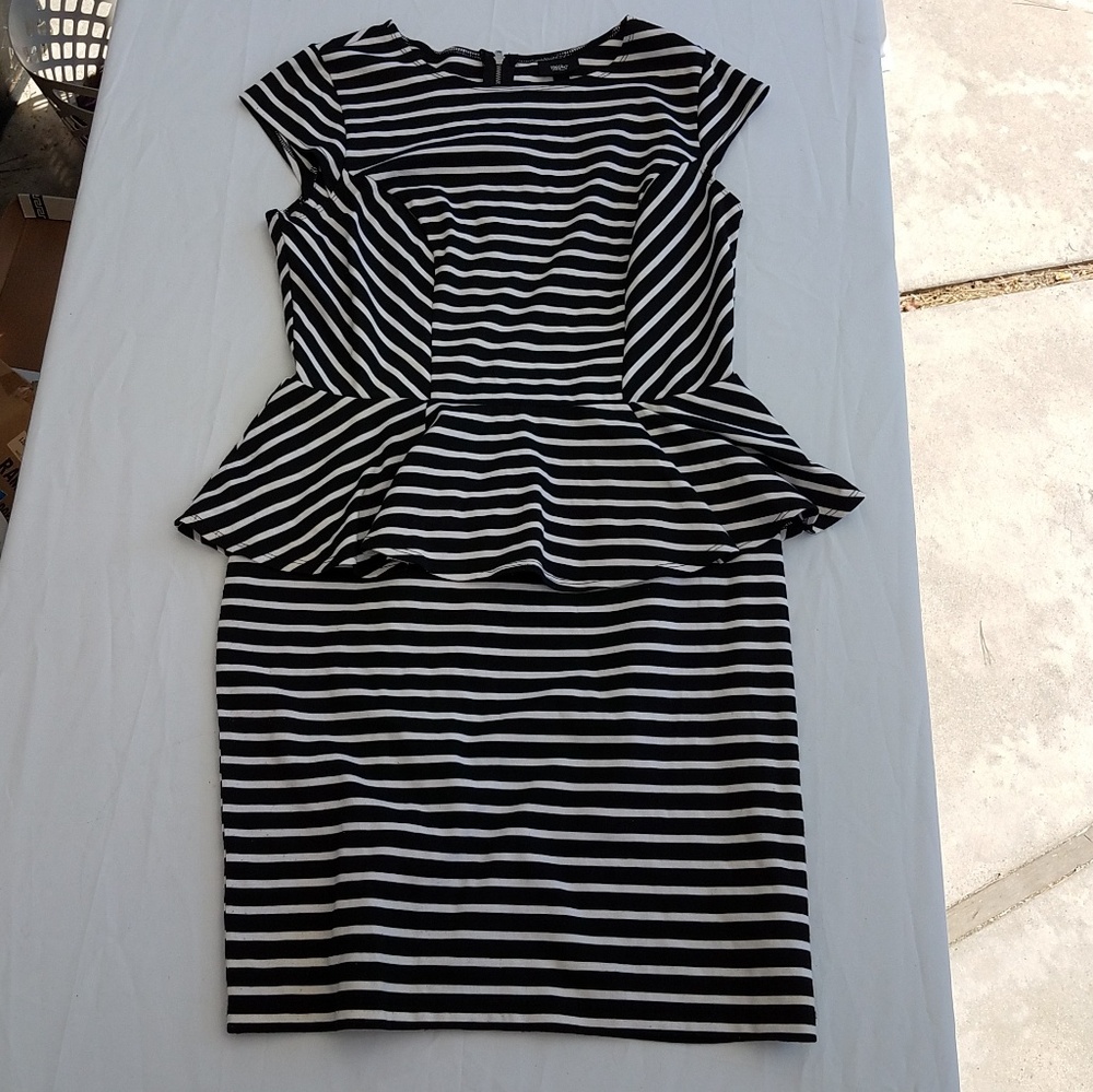 Mobwife vintage peplum dress